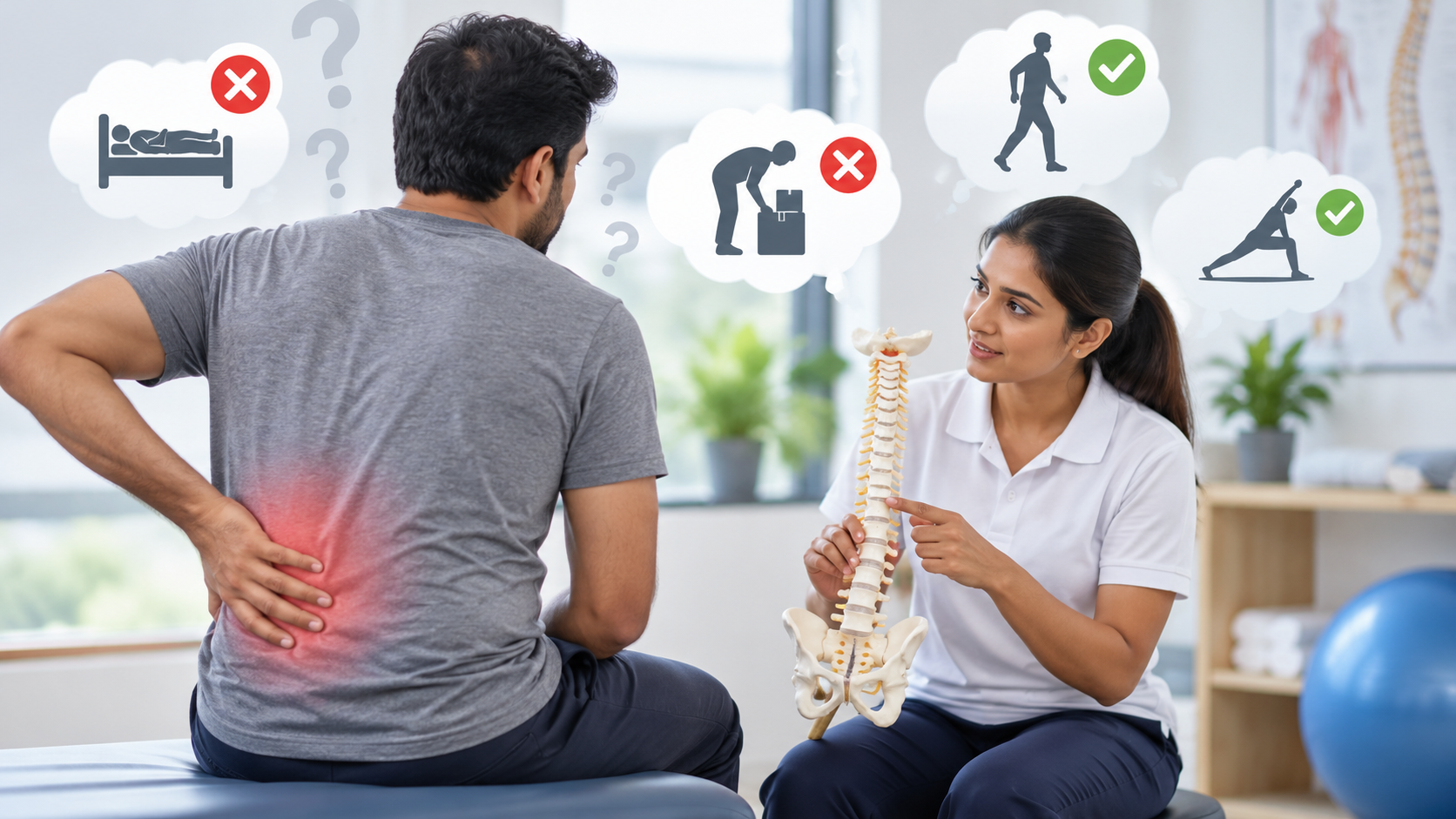 Back Pain से जुड़े Common Myths